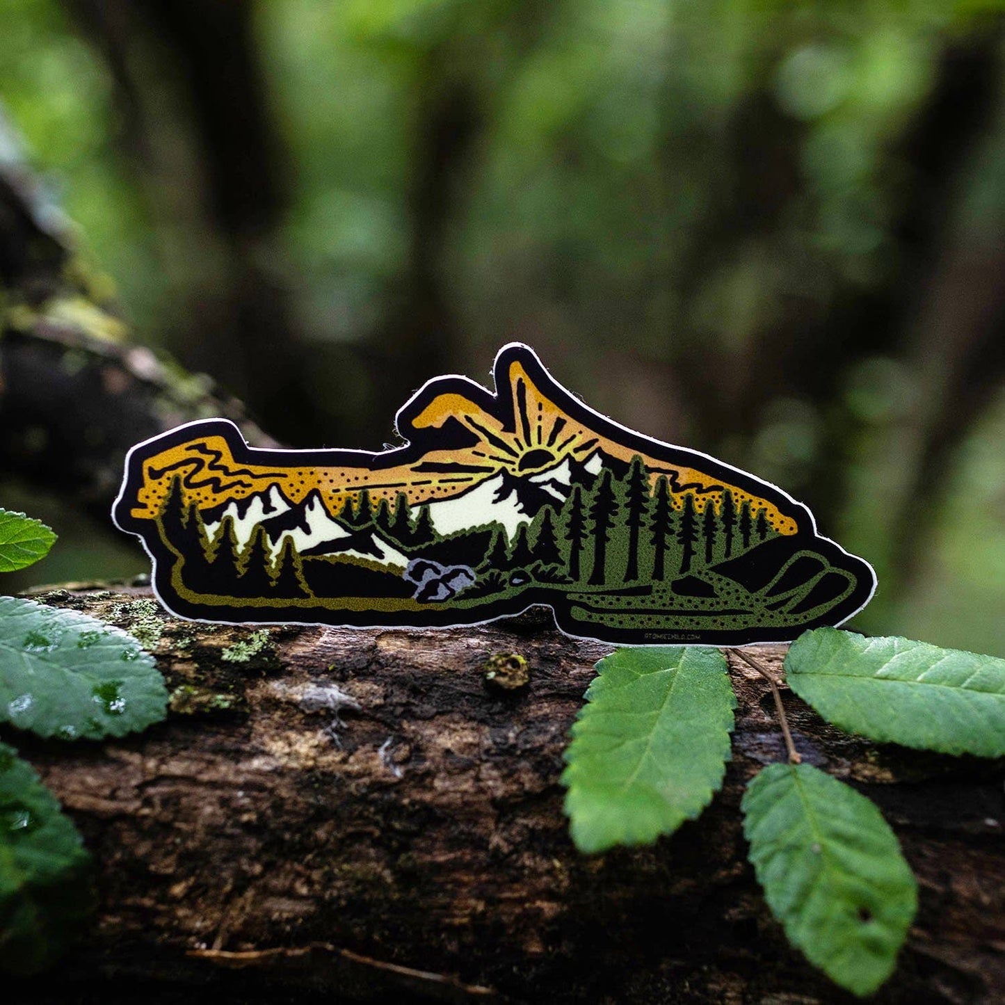 Snowmobile Sticker