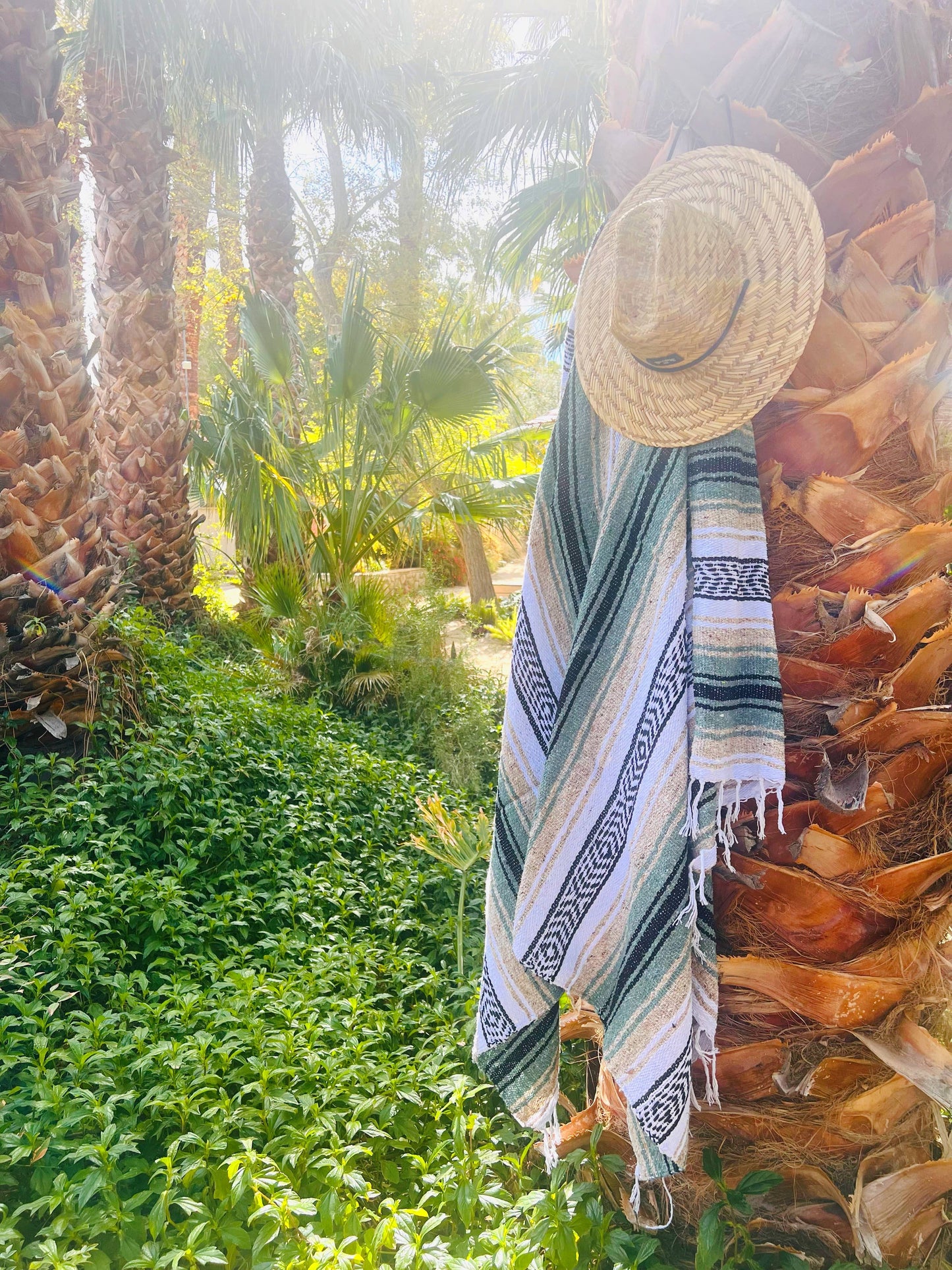 Sand Dune Beach Blanket l Mexican Blanket Throw Blanket