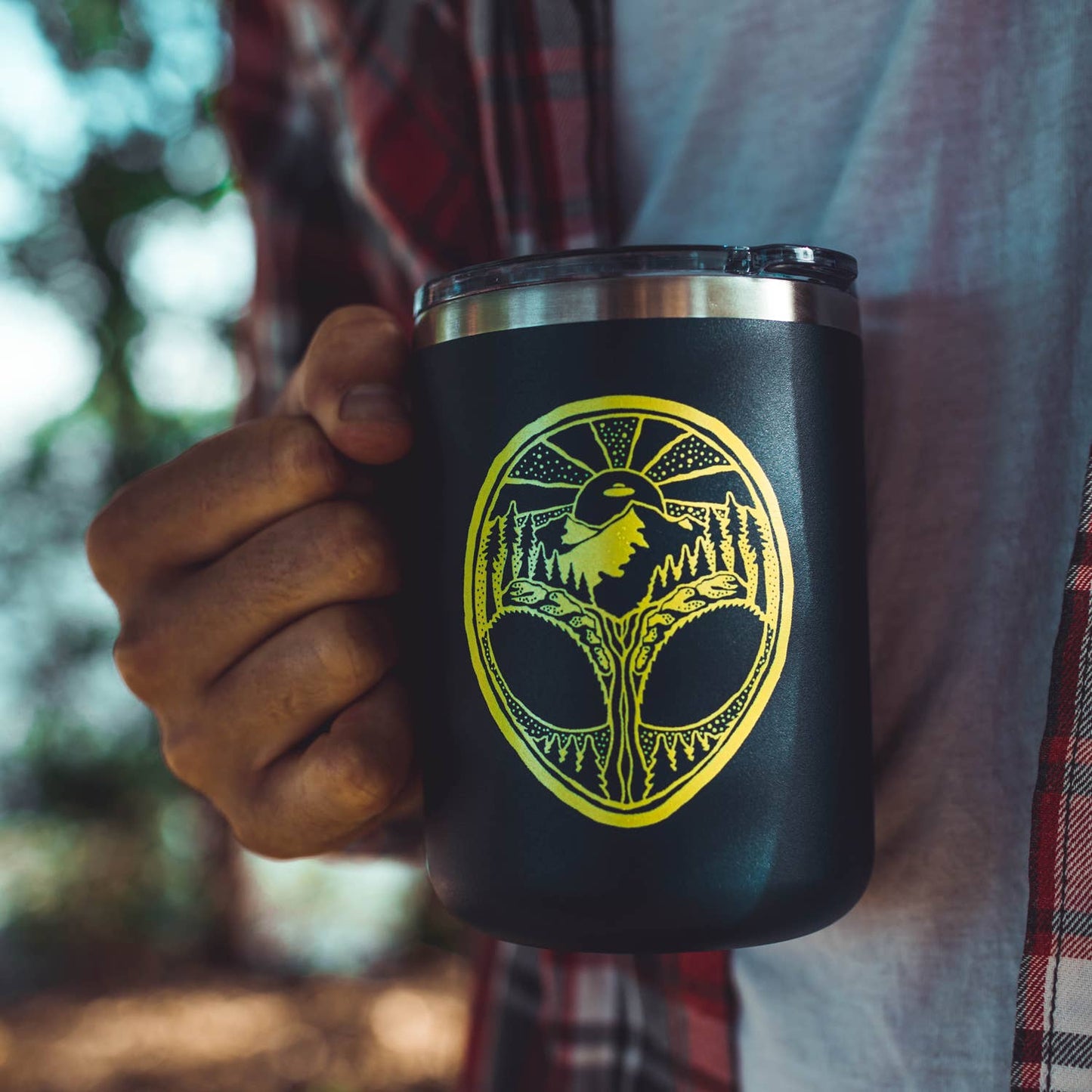 Alien Camper Mug Black