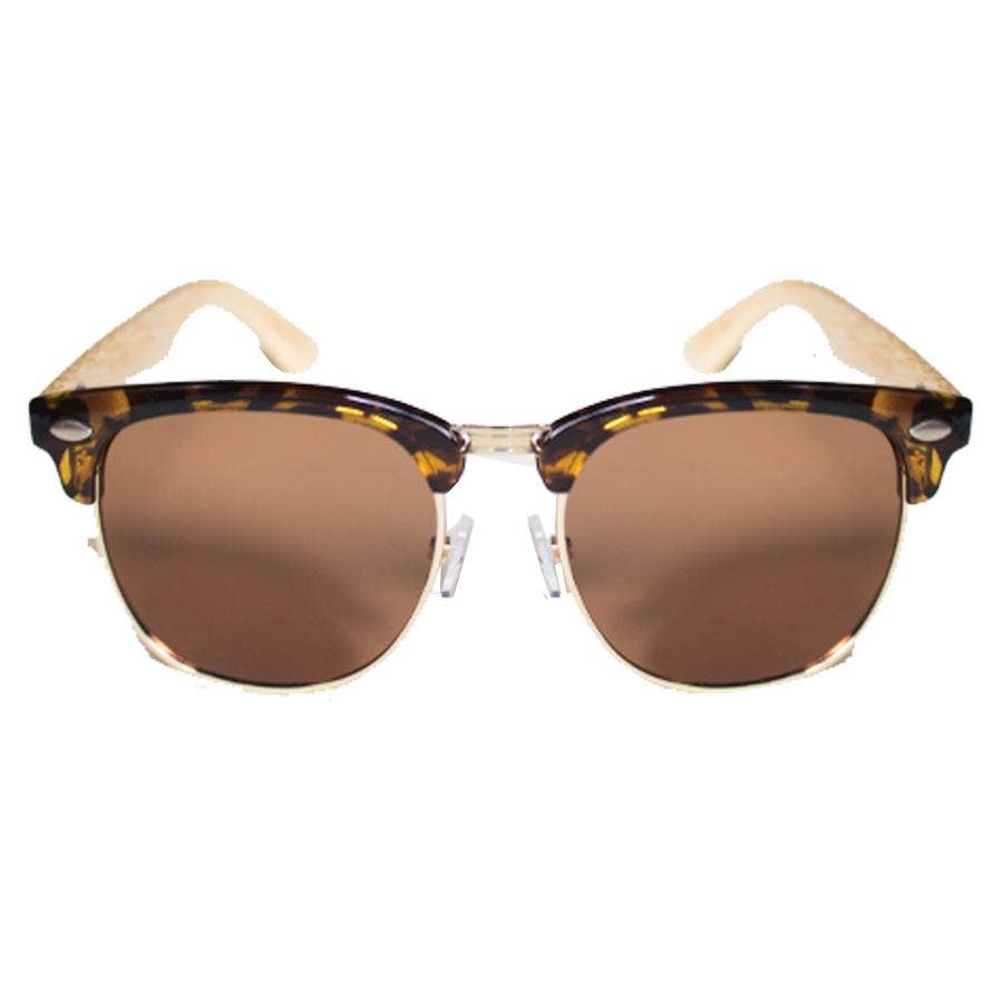 Sunny Sides Tortoise - Vintage Wooden Sunglasses