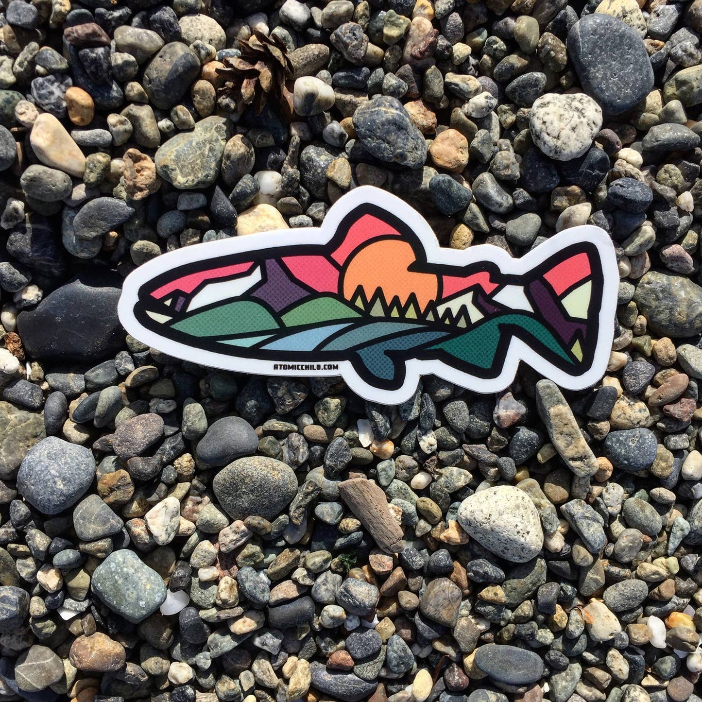 Trout Sticker