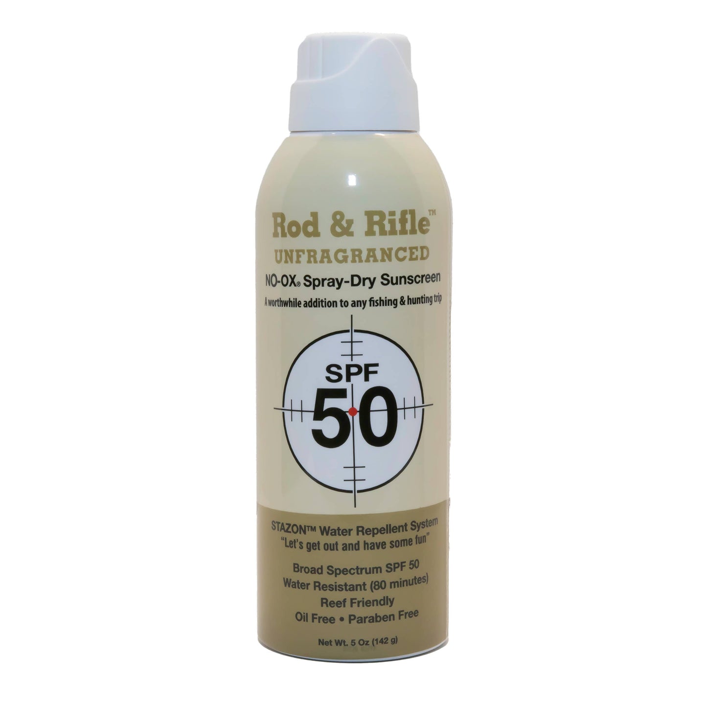 Rod & Rifle SPF 50 Unscented Sportsmen's Sunscreen Spray 5oz