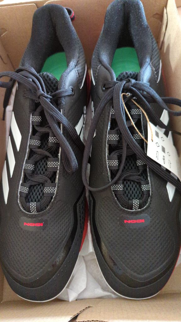 Black/Red Adidas Baseball, 11