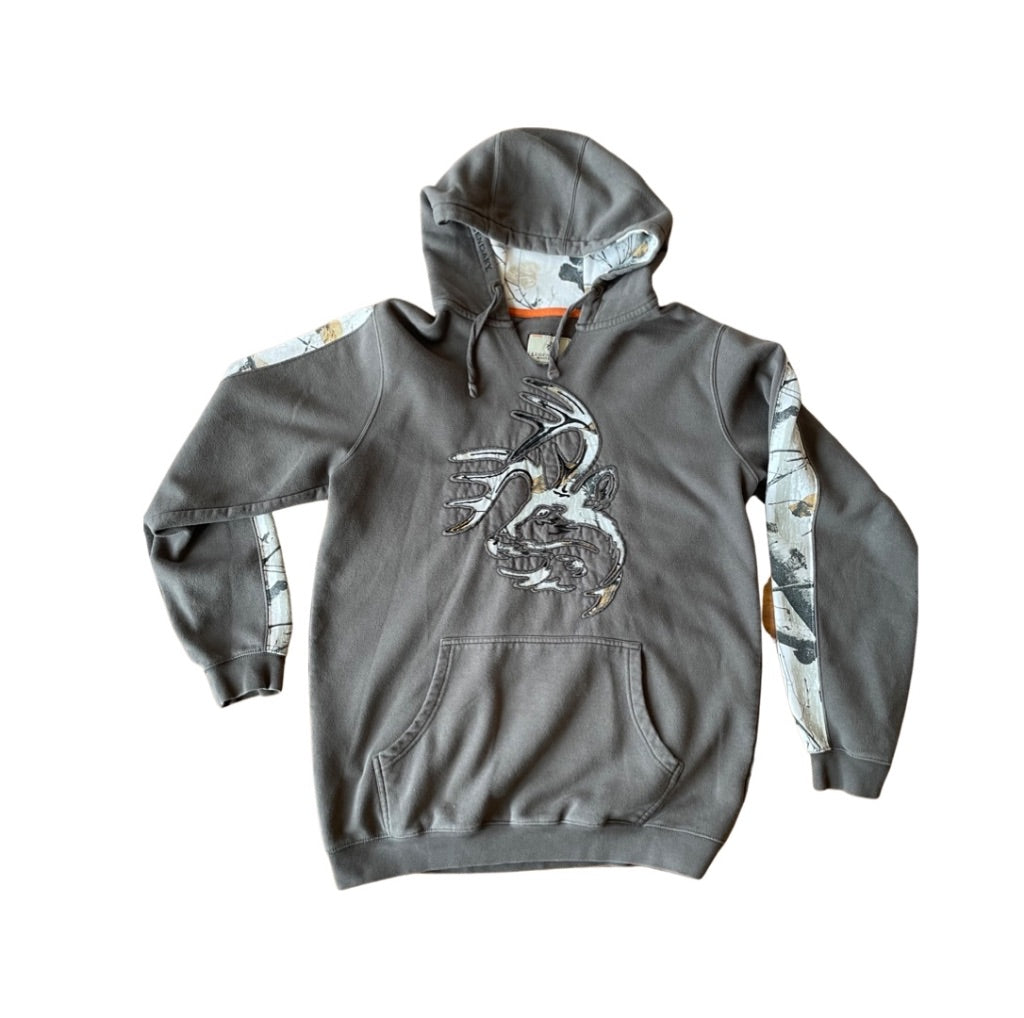 Grey Legendary WhiteTails Men’s Hoodie, LT