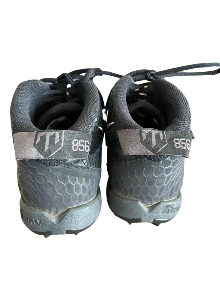 Black Nike Trout 856 Cleats, Men’s 9