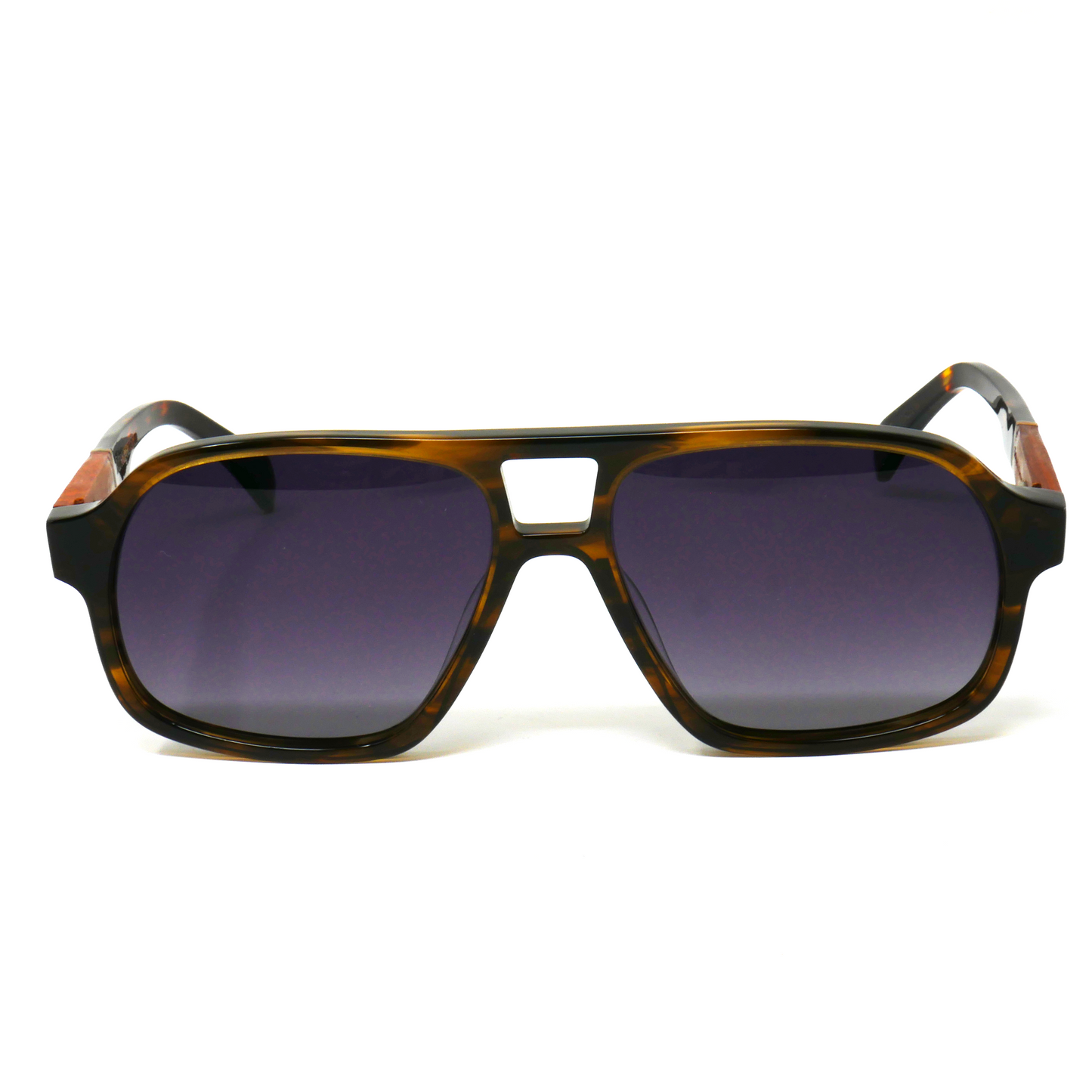 The Porno Staches - Vintage Wooden Sunglasses