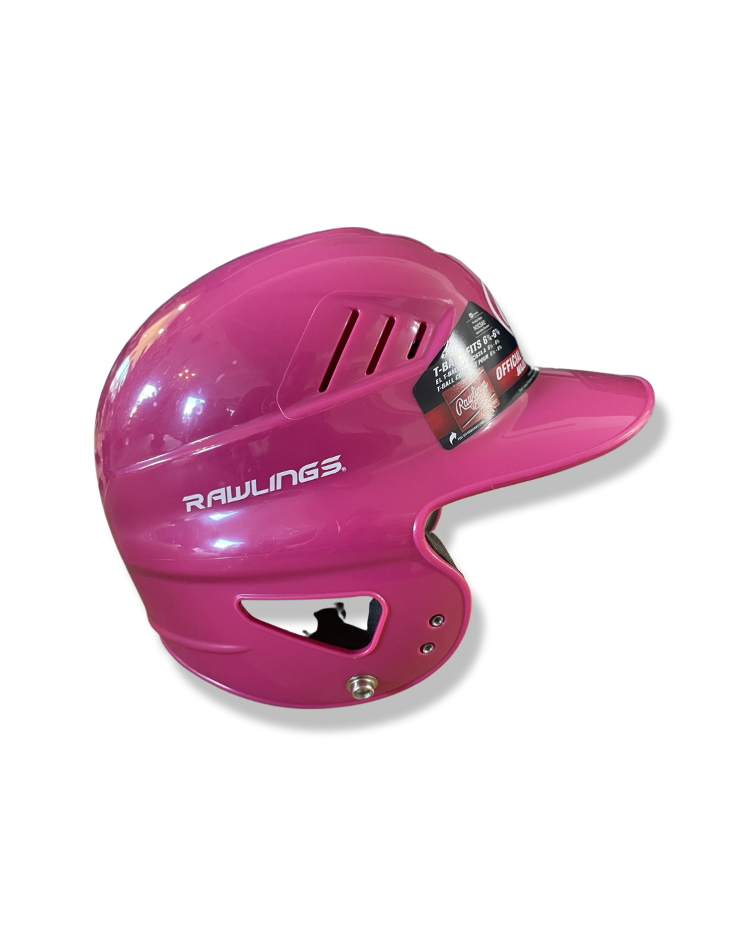 Rawlings Pink TBall helmet NWT