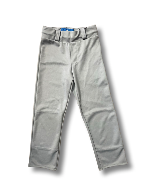 Grey CP Clutch Baseball Pants, Youth small