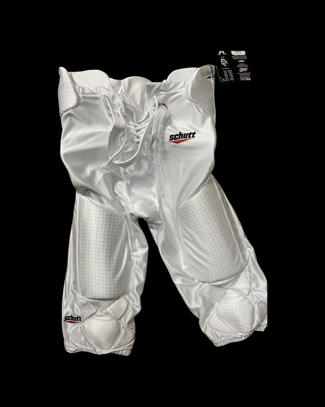 White Schutt Football Pants NWT, XXL