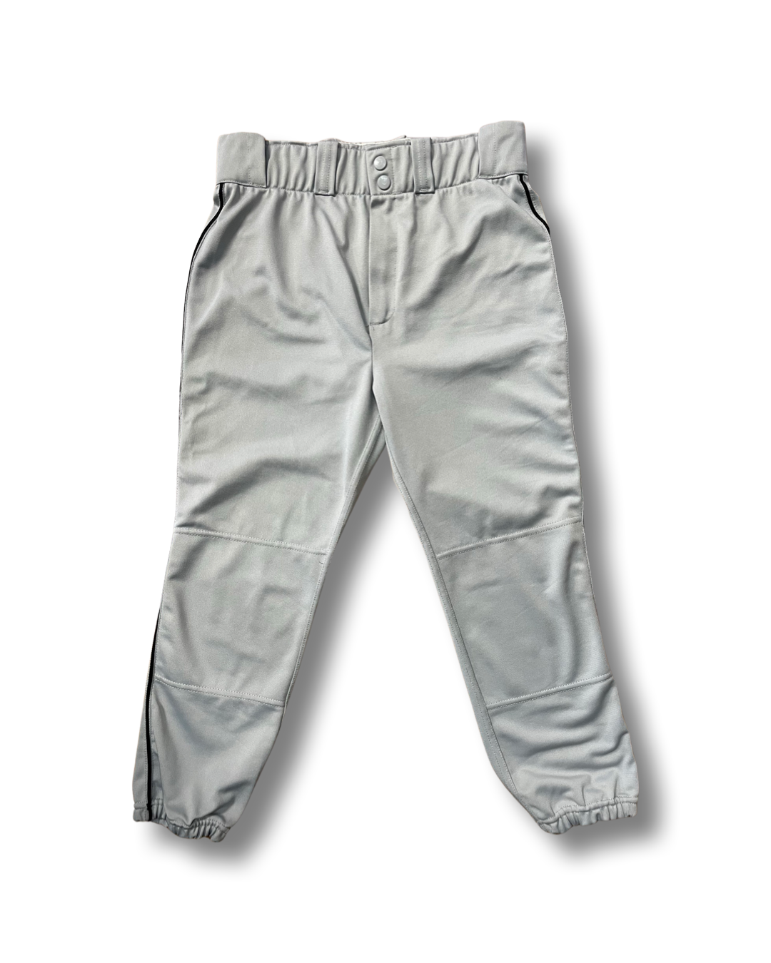 Grey Wilson Baseball Pants, Youth Large