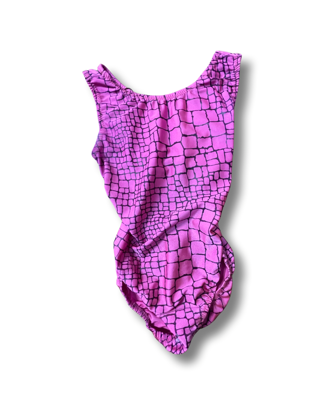 Pink snake print Leotard