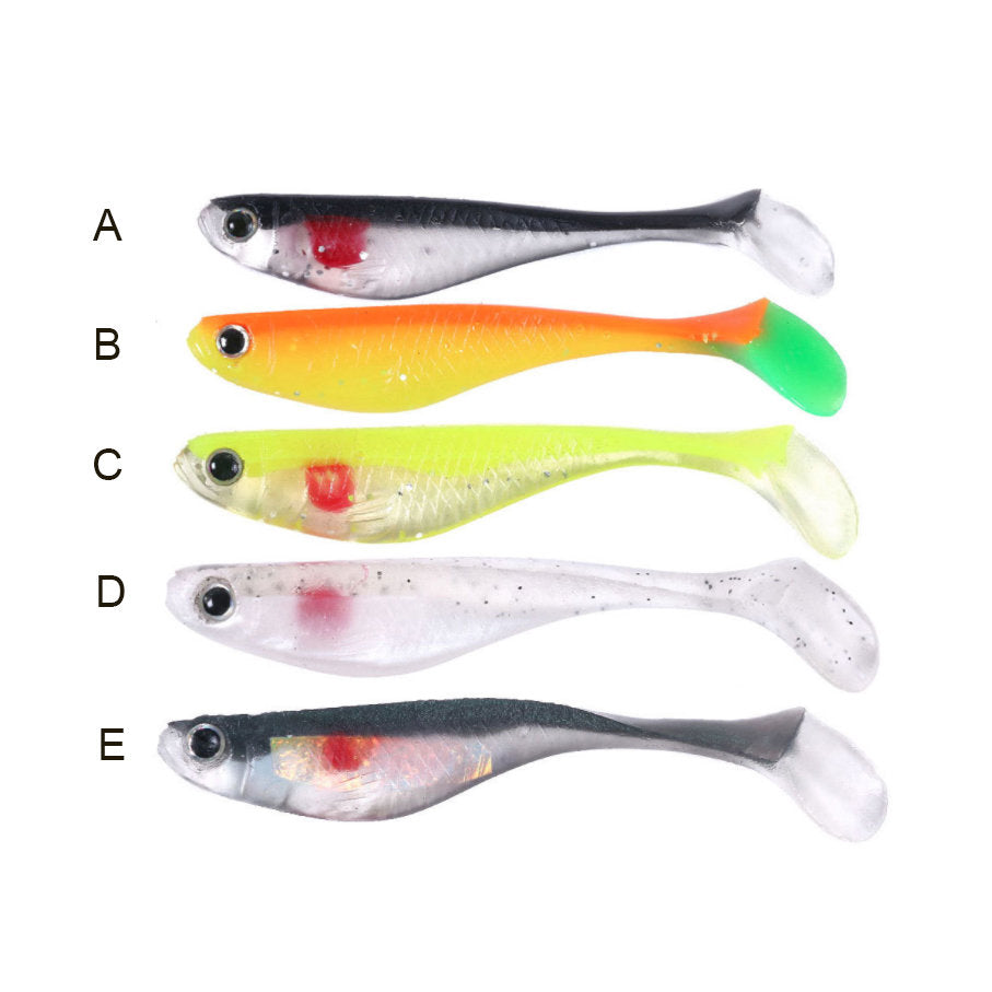 RubberBaits 3.4" Minnow Soft Swimbait (5 Pack)