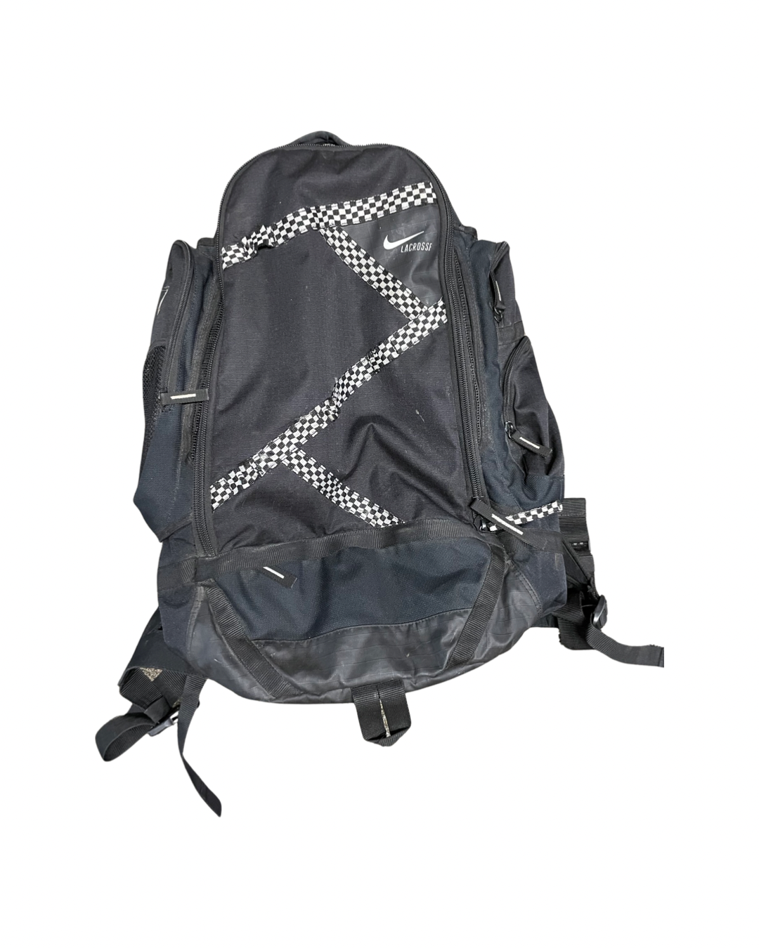 lacrosse nike backpack Black Nike Sports Bag – fishandfinnoutfitters