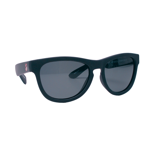 Jet Black Polarized Sunglasses