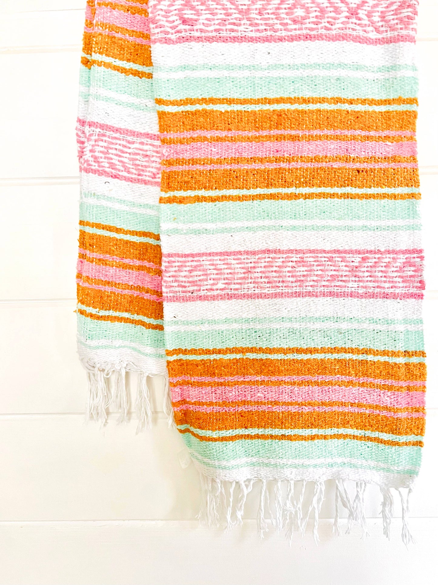 Mango Flower Beach Blanket l Mexican Blanket l Throw Blanket