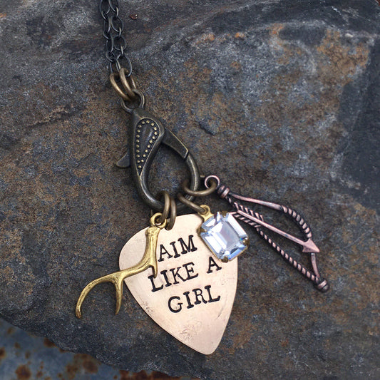 Aim Like A Girl® Treasure Necklace
