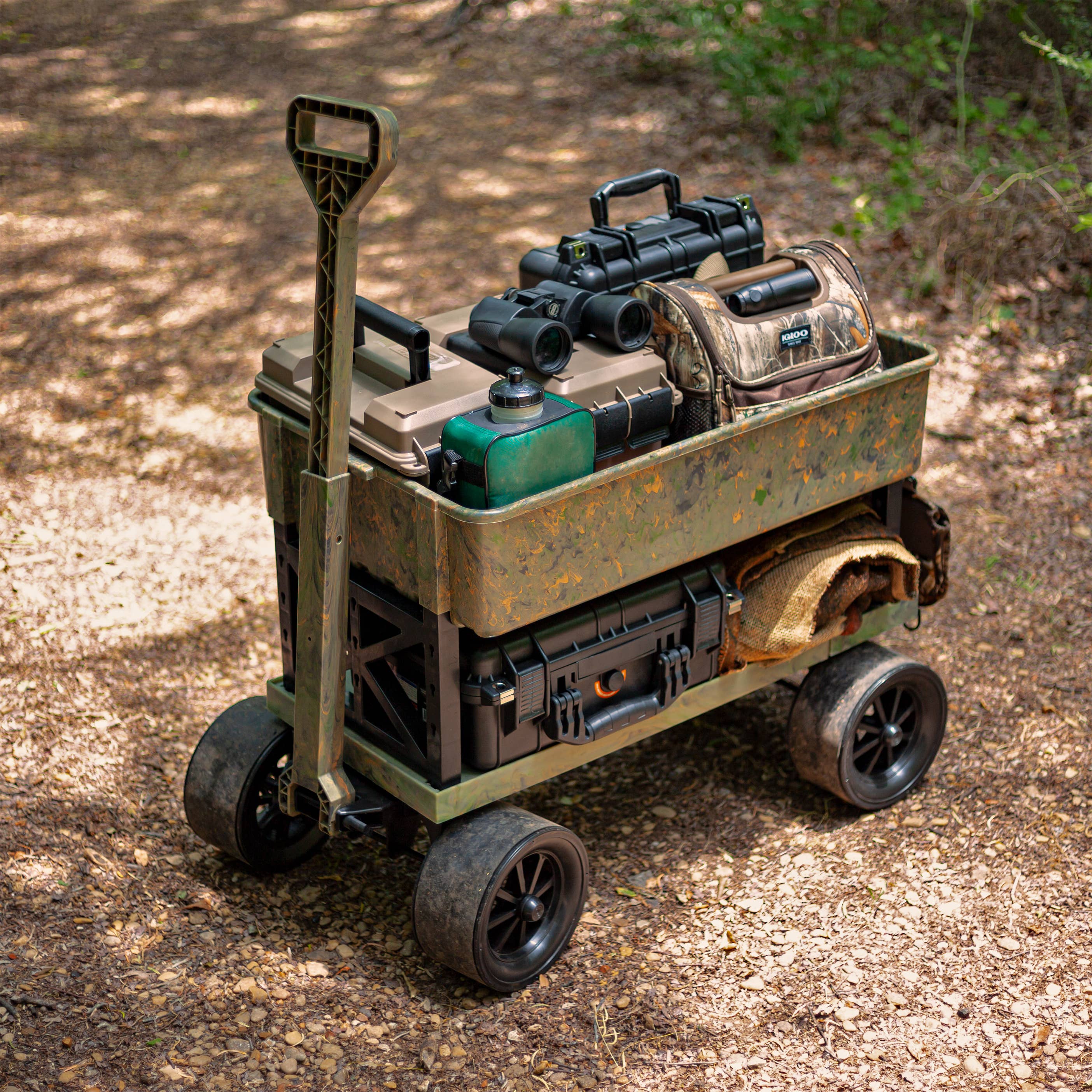 Camo Outdoor Recreation Folding Wagon