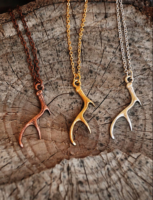 Antler Necklace - Deer Hunting Jewelry