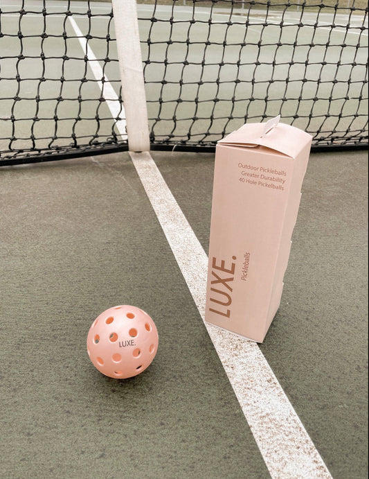 Luxe Pink Pickle ball balls